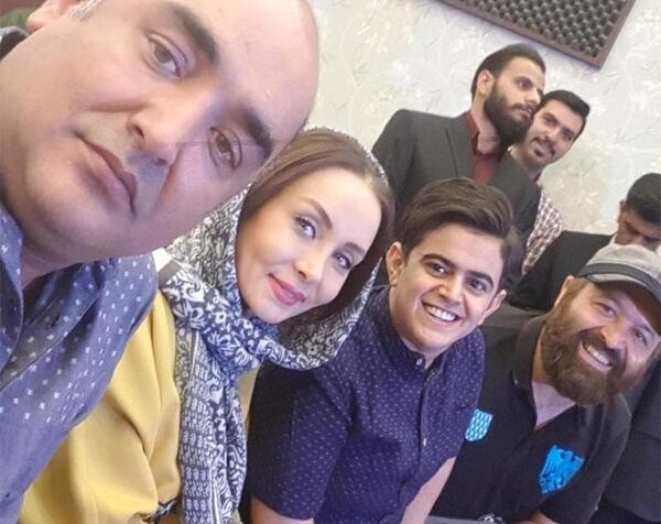 عکسهای حدیث فولادوند و همسرش