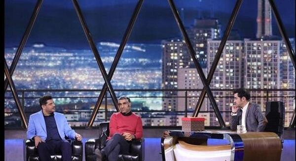 عکس سام درخشانی و شهاب حسینی