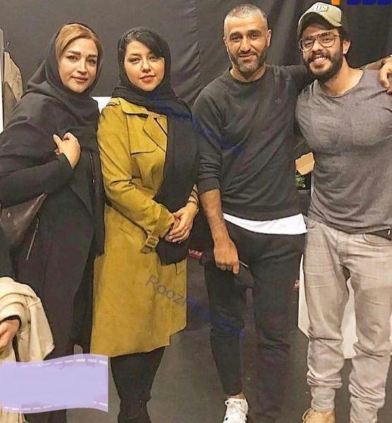 عکس سام درخشانی و شهاب حسینی
