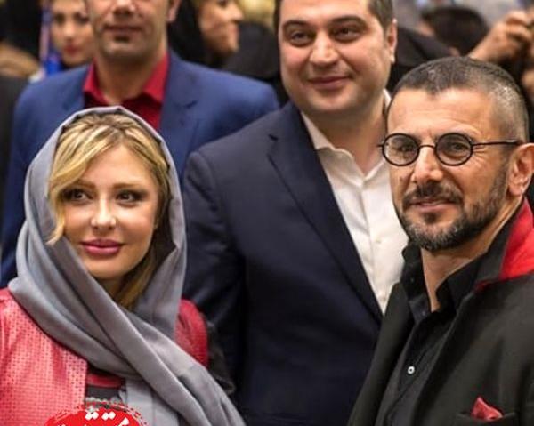 عکس نیوشا ضیغمی با امین حیایی