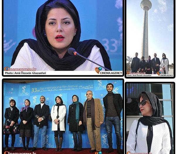 عکس طناز طباطبایی در جشنواره فیلم فجر
