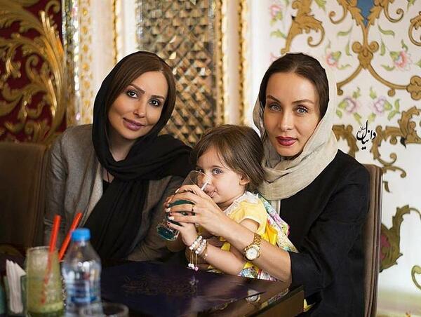عکس پرستو صالحی و حدیث فولادوند