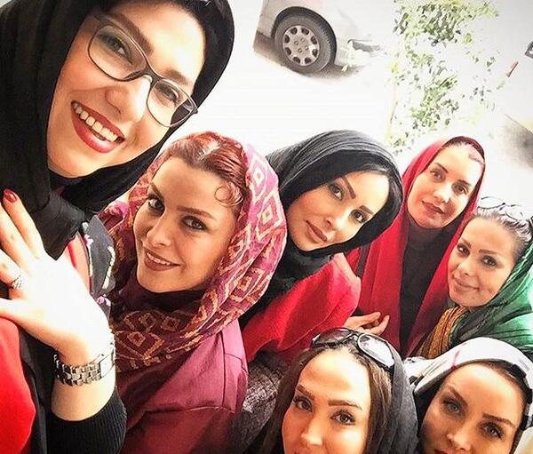 عکس پرستو صالحی و حدیث فولادوند
