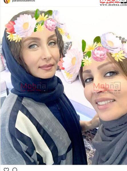 عکس پرستو صالحی و حدیث فولادوند