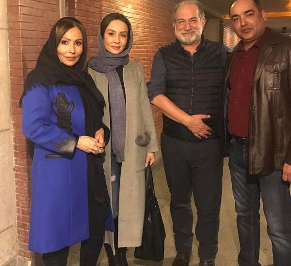 عکس پرستو صالحی و حدیث فولادوند