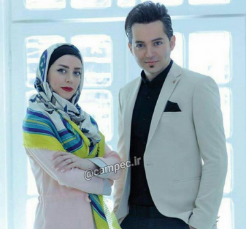 عکس حسین شهابی وهمسرش