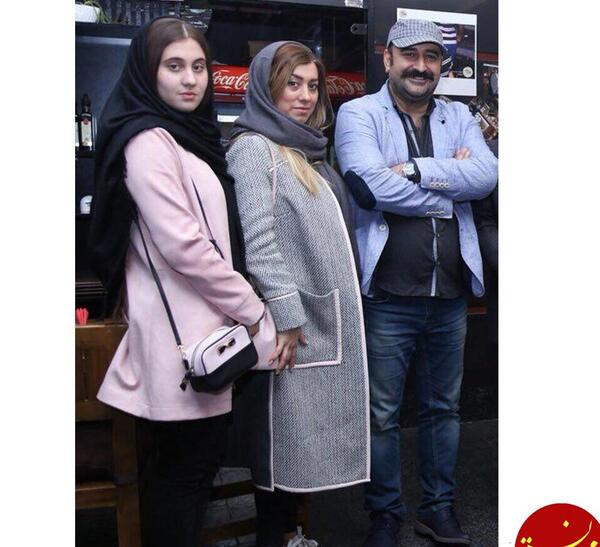 عکس حسین شهابی وهمسرش