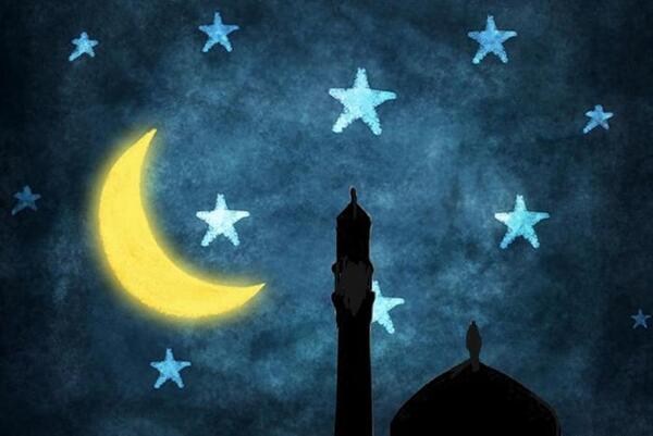 عکس ایده برای نقاشی ماه رمضان