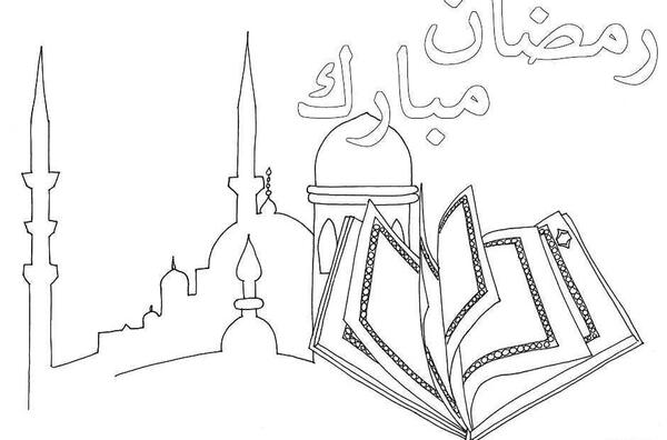 عکس ایده برای نقاشی ماه رمضان