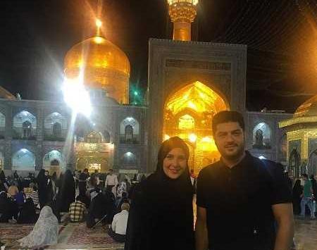 عکس سام درخشانی و خانواده