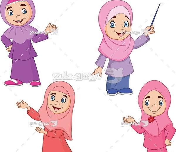 عکس وکتور دانش آموز