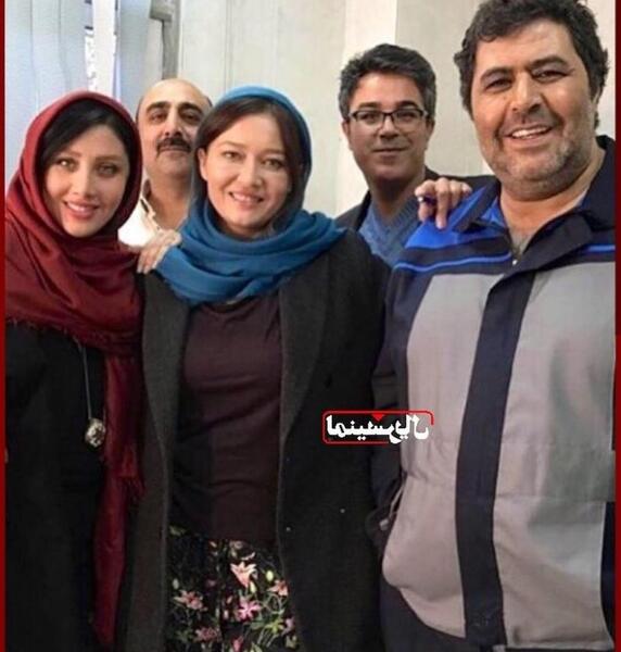 عکس فرهاد اصلانی با همسرش