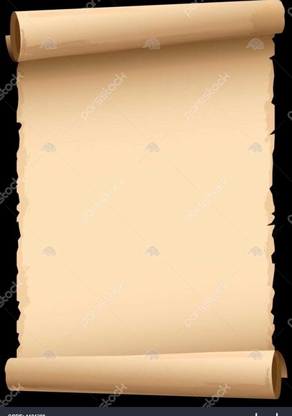 عکس طومار خالی