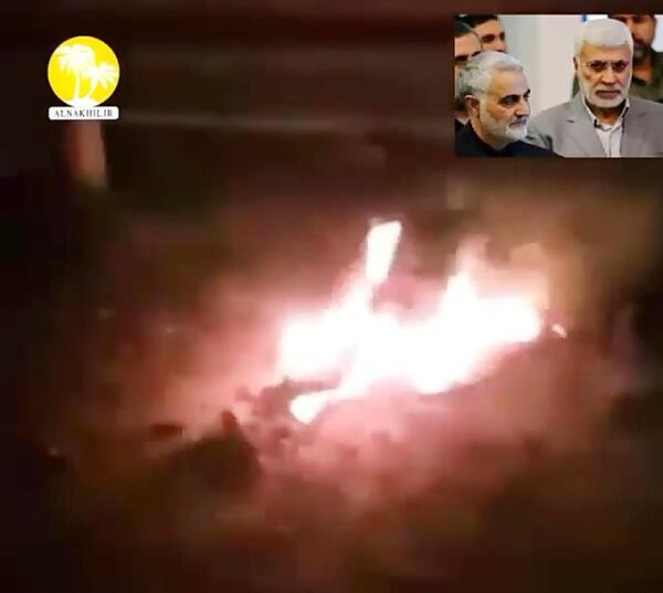 عکسهای سردار سلیمانی لحظه شهادت