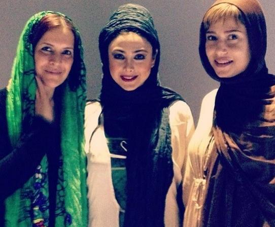عکس آزاده صمدی و همسر سابقش
