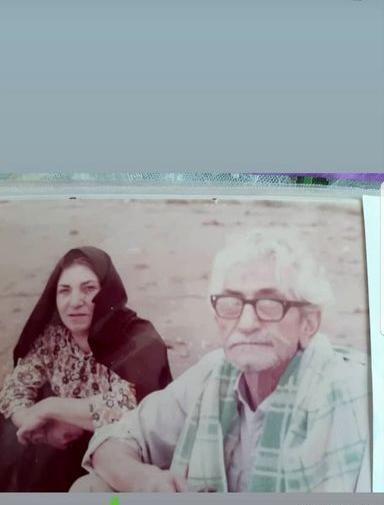 عکس بهرام افشاری با پدر و مادرش