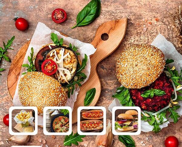 عکس با کیفیت فست فود