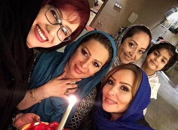 عکس عروسی پرستو صالحی و همسرش