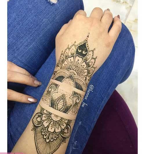 عکس تتو فیک