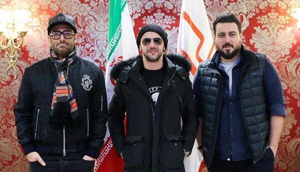 عکس امین حیایی در فیلم ساخت ایران