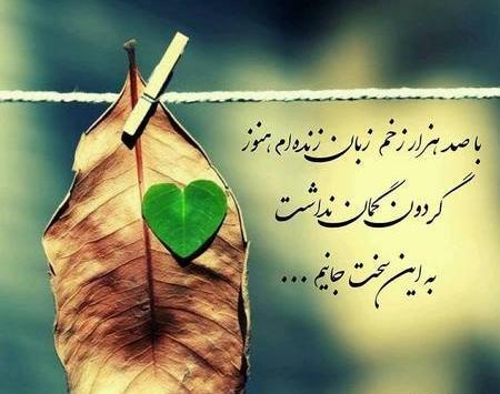 عکس نوشته شهریار