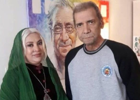 عکسهای فرحناز منافی ظاهر وهمسرش