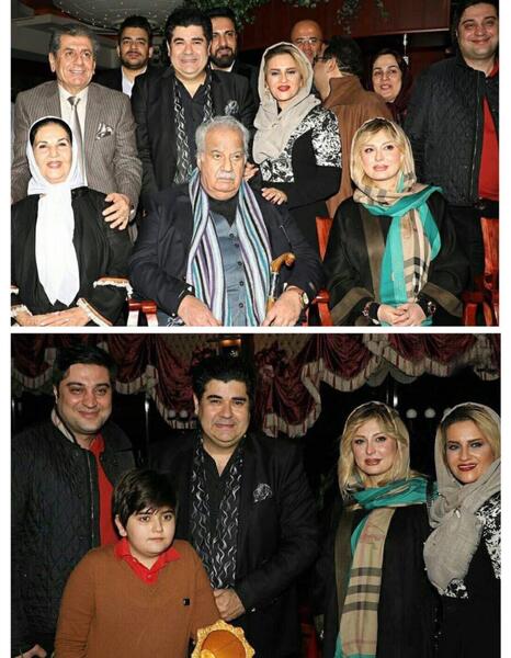عکس تصاویر پوری بنایی و همسرش
