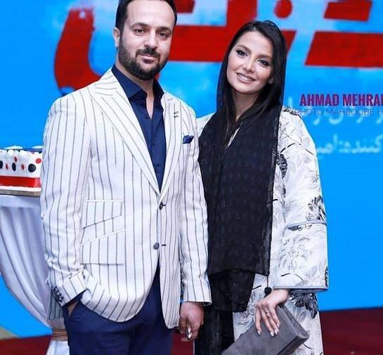 عکس لیندا کیانی و احمد مهرانفر