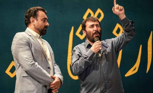 عکس سیامک انصاری به همراه همسرش