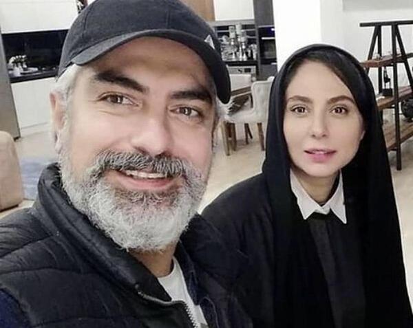 عکس جدید حسین پاکدل وهمسرش