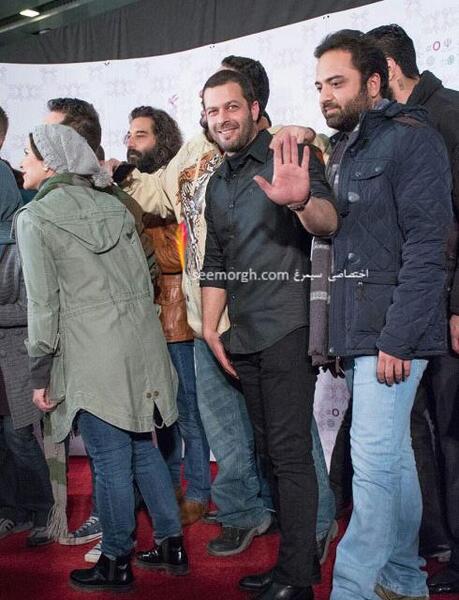 عکس بهرام رادان و پژمان بازغی