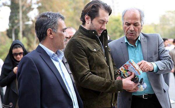 عکس بهرام رادان و پژمان بازغی