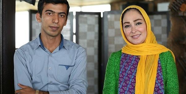 عکس الهام حمیدی با همسر سابقش
