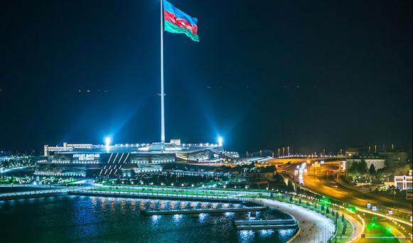 عکس پرچم آذربایجان