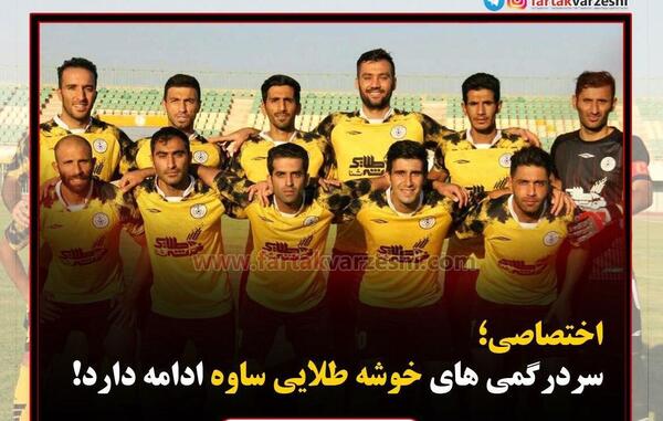 عکس تیم خوشه طلایی ساوه