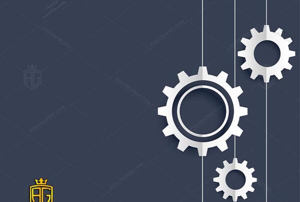 عکس لایه باز چرخ دنده
