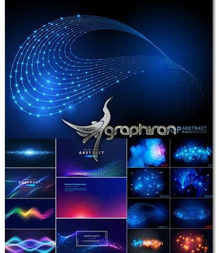 عکس پس زمینه ذرات نورانی