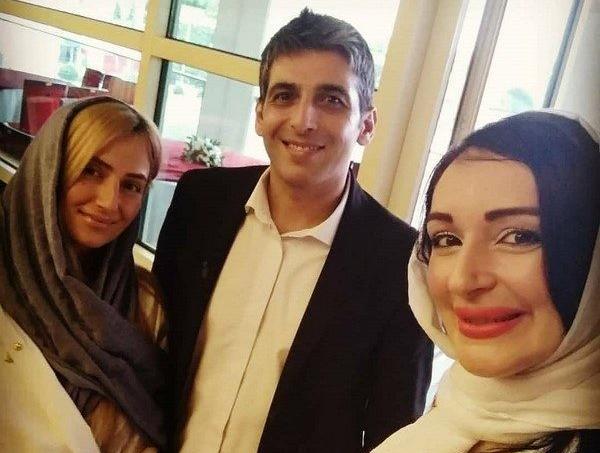 عکس حمید گودرزی و خواهرش