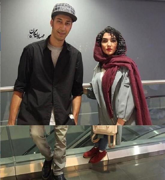 عکس دوست دختر بهرام افشار