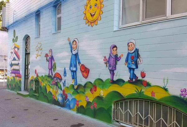 عکس ایده برای نقاشی دبستان