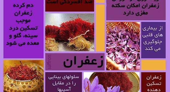 عکس دمنوش زعفران