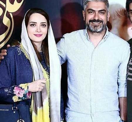 عکس عاطفه رضوی باهمسرش