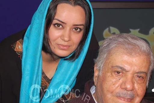 عکس بی حجاب الهام چرخنده در آرایشگاه