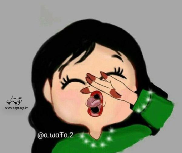 عکس نقاشی فانتزی تولد دخترانه