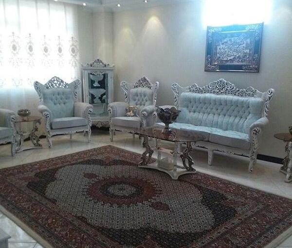 عکس فرش جهیزیه عروس