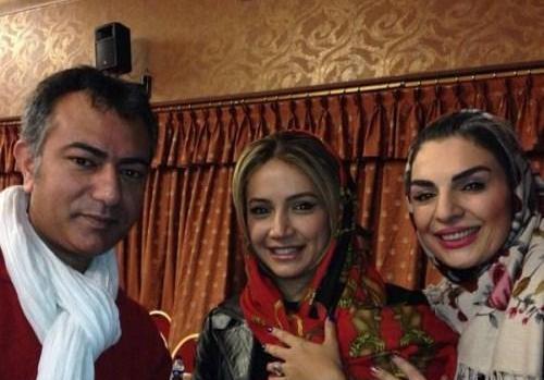 عکسهای الیزابت امینی و همسرش