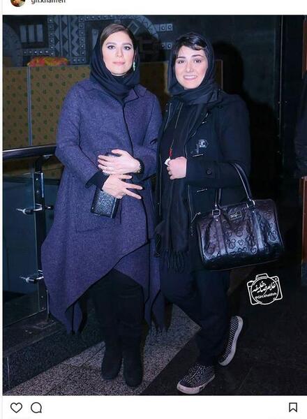 عکس باران کوثری و سحر دولتشاهی
