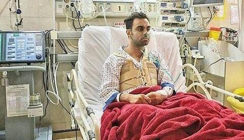 عکس سیاوش خیرابی قبل از عمل