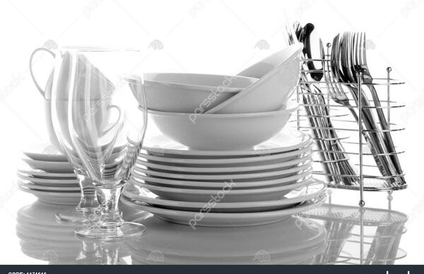 عکس پس زمینه ظروف