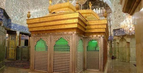 عکس توی حرم امام حسین